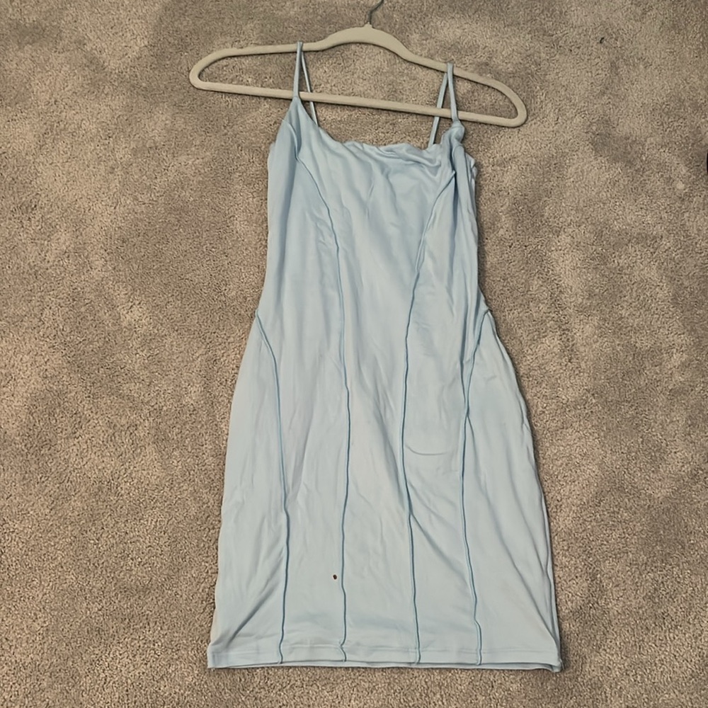 Blue Mini Dress